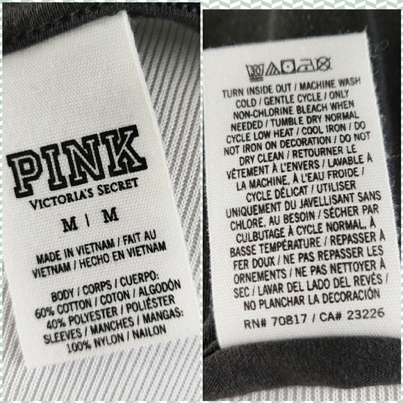 VS PINK cropped tie waist sequin top d44 - Picture 2 of 8